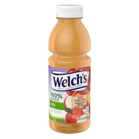 Welchs Welch's 100% Apple PET Bottle Juice 16 fl. oz. Bottle, PK12 WPD30193